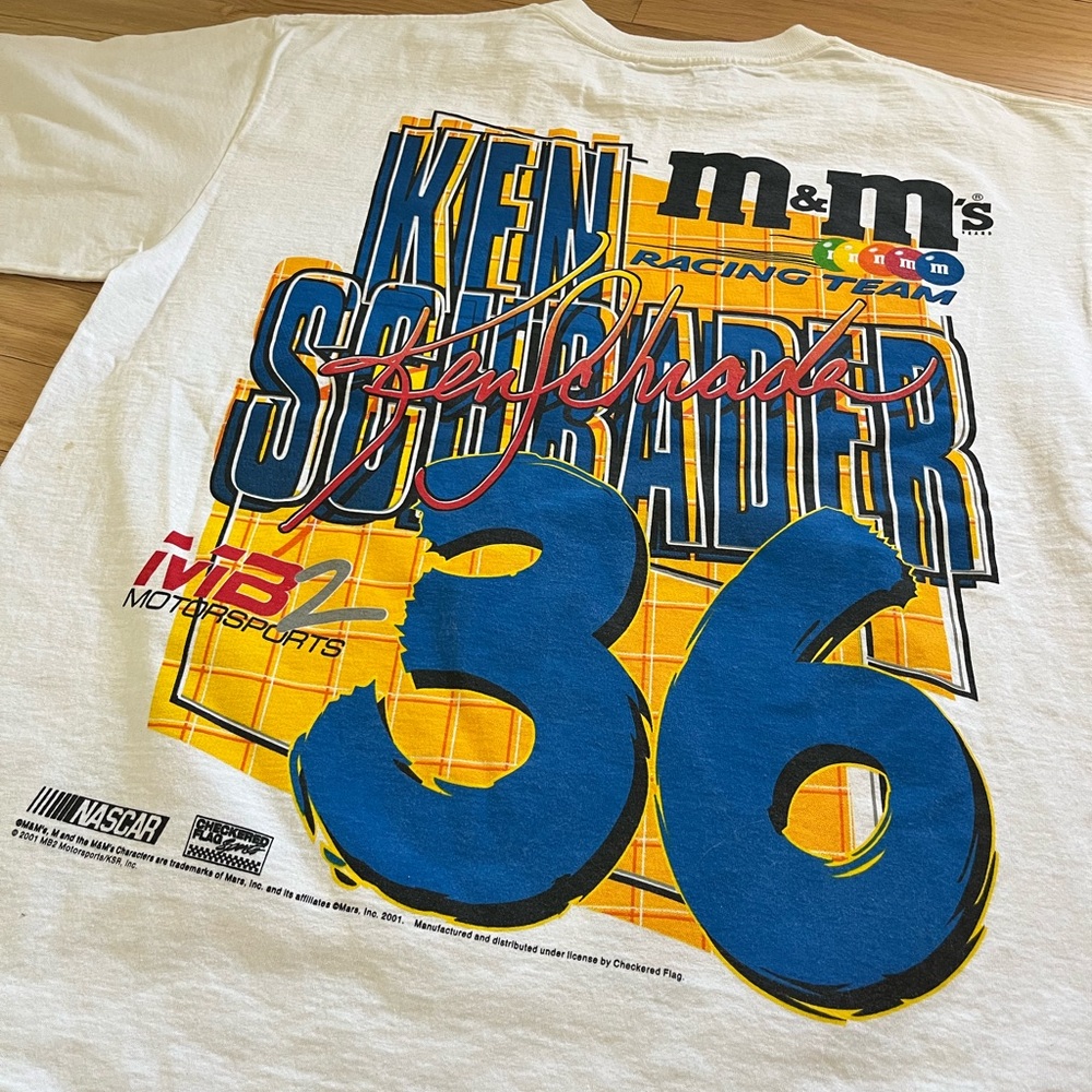 Vintage m&ms Racing Tee - Picture 5 of 7